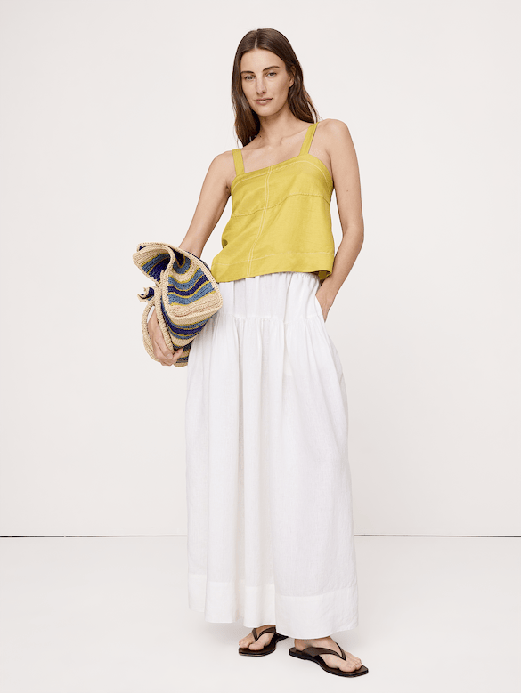 Viscose-Linen Tank