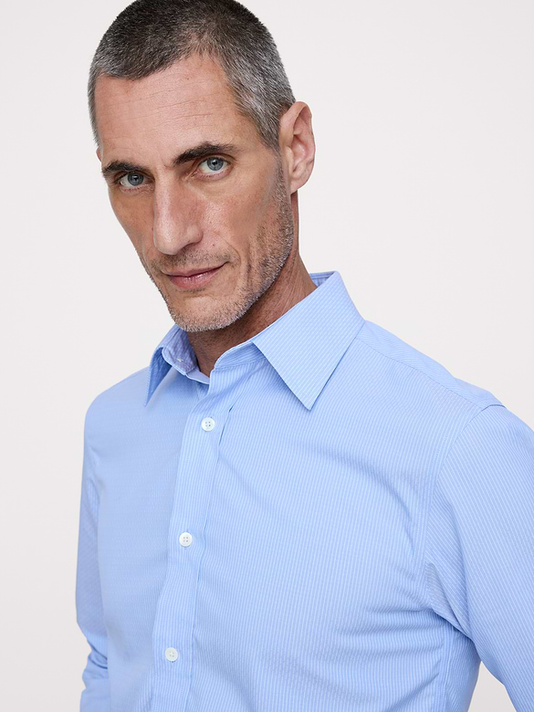 Chemise habillée ajustée infroissable