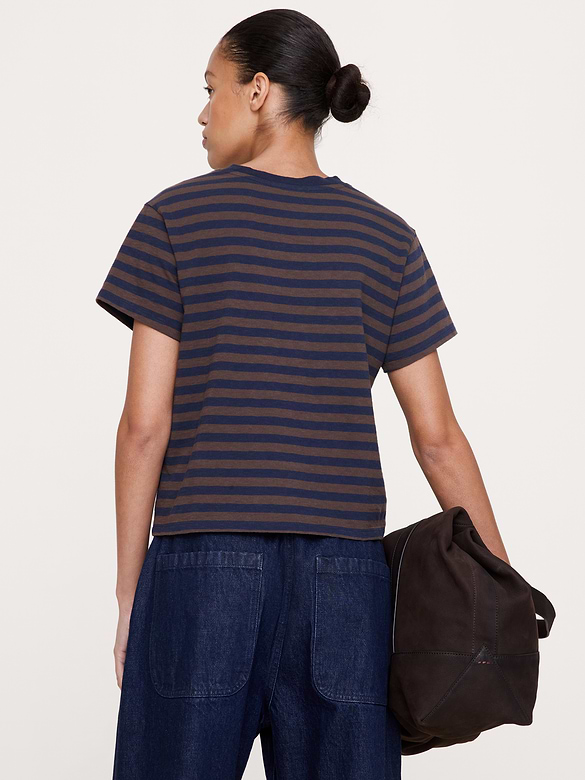 Cotton Slub Crew-Neck T-Shirt