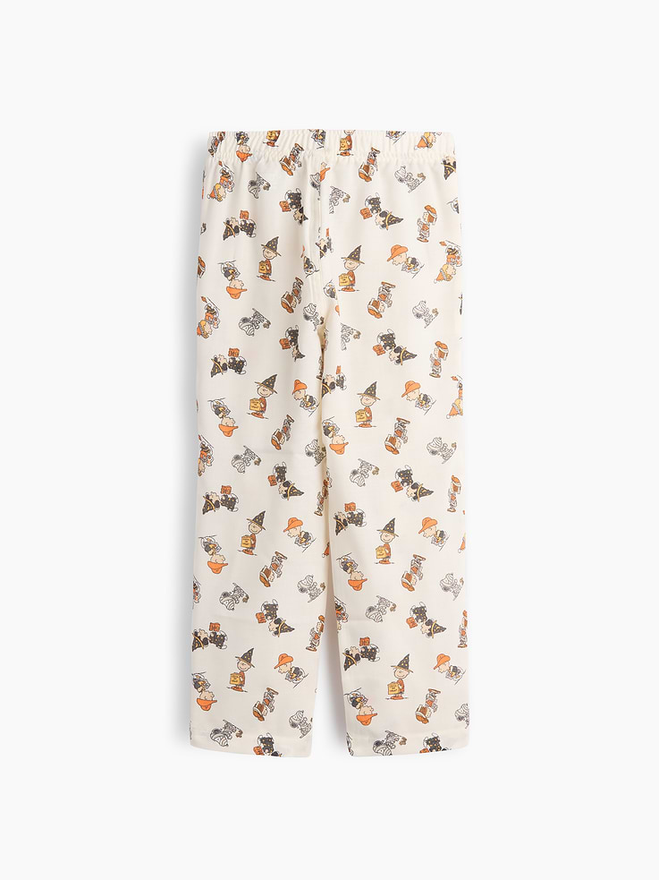 Image number 2 showing, GapKids Peanuts Halloween Flannel PJ Pants