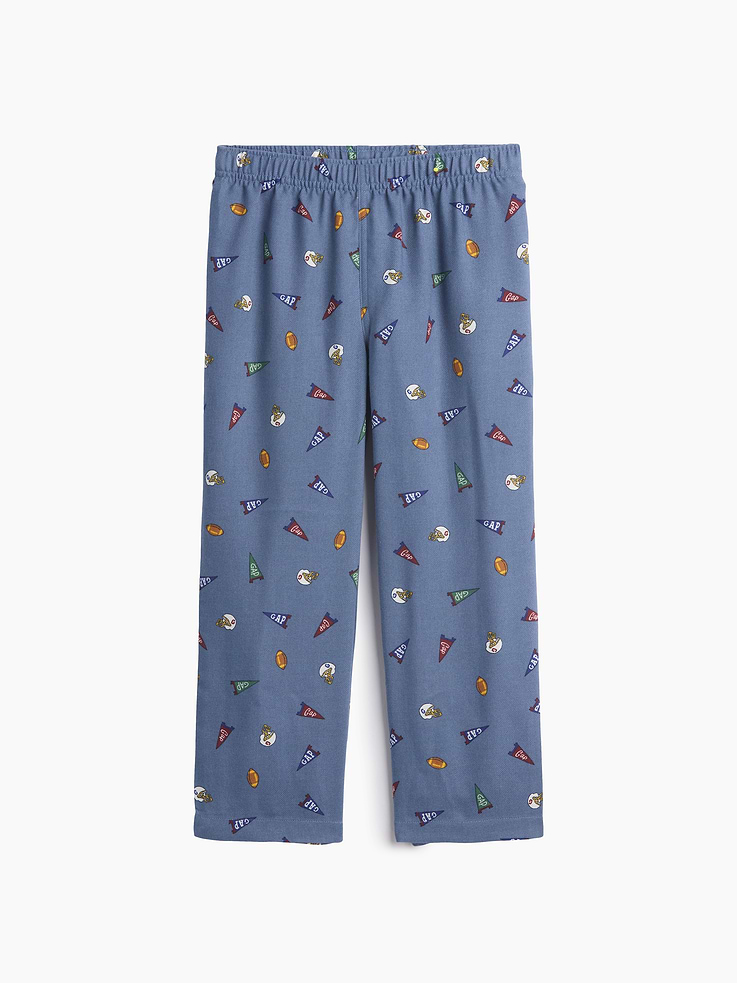 Image number 1 showing, Kids Print Flannel PJ Pants
