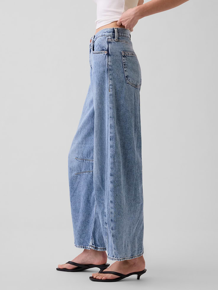 Image number 3 showing, High Rise UltraSoft Horseshoe Jeans