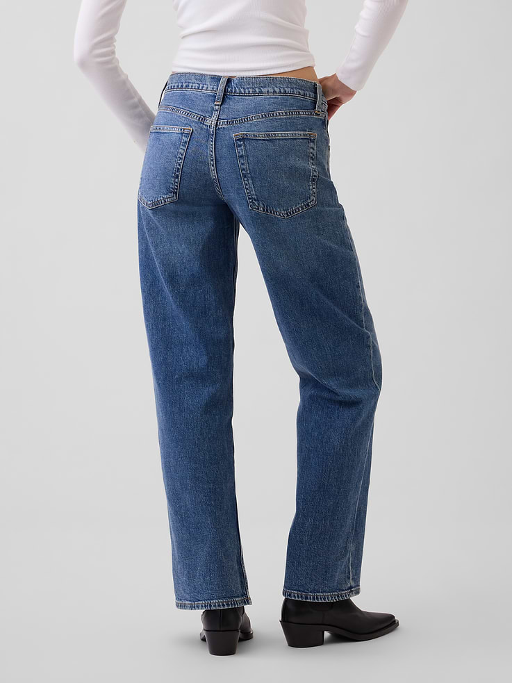 Image number 4 showing, Low Rise '90s Loose Jeans