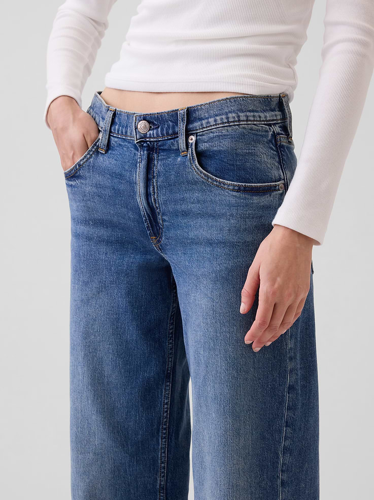 Image number 5 showing, Low Rise '90s Loose Jeans