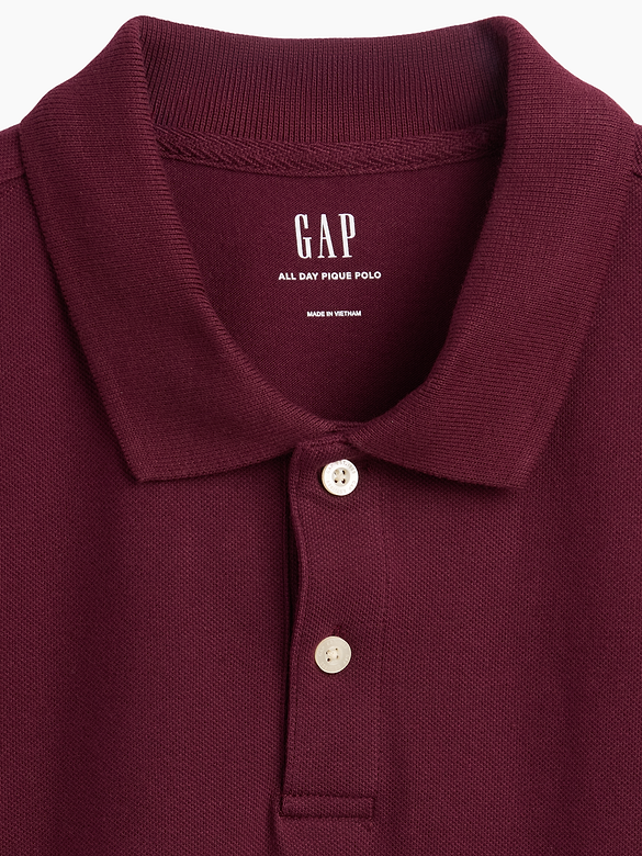 Pique Polo Shirt