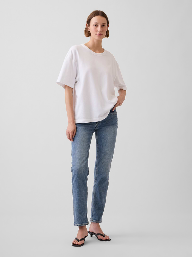 Image number 1 showing, Low Rise '90s Slim Straight Jeans