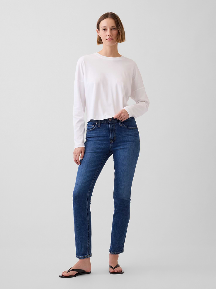 Image number 1 showing, Mid Rise Vintage Slim Jeans