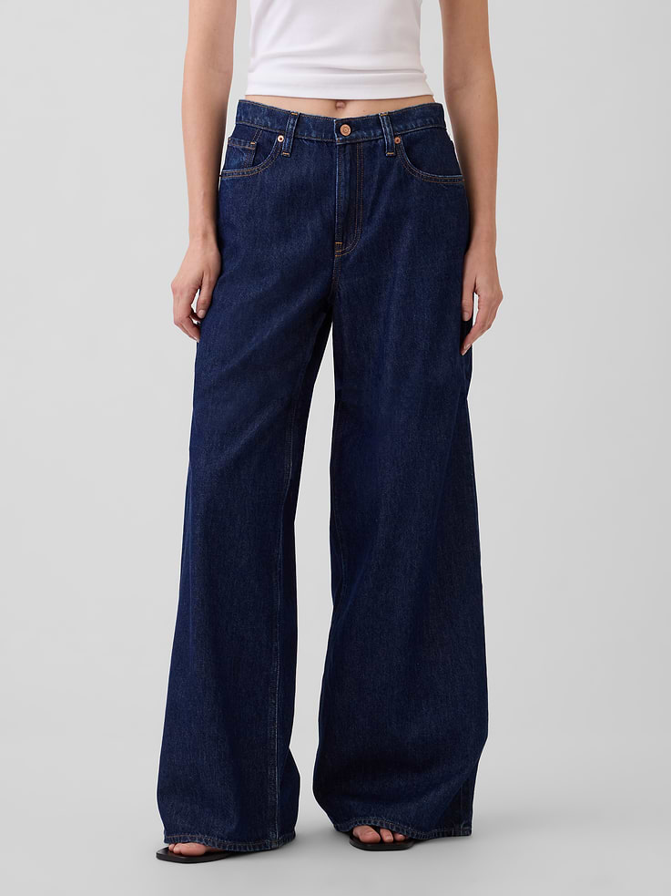 Image number 2 showing, Low Slung Extra Baggy Jeans
