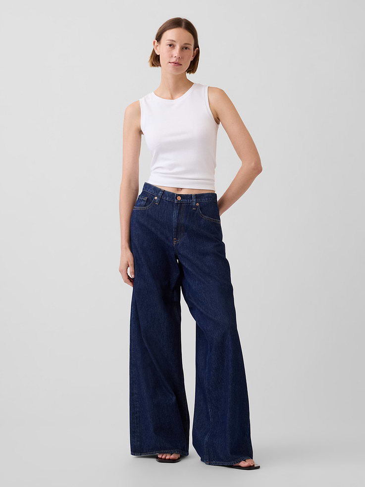 Image number 1 showing, Low Slung Extra Baggy Jeans
