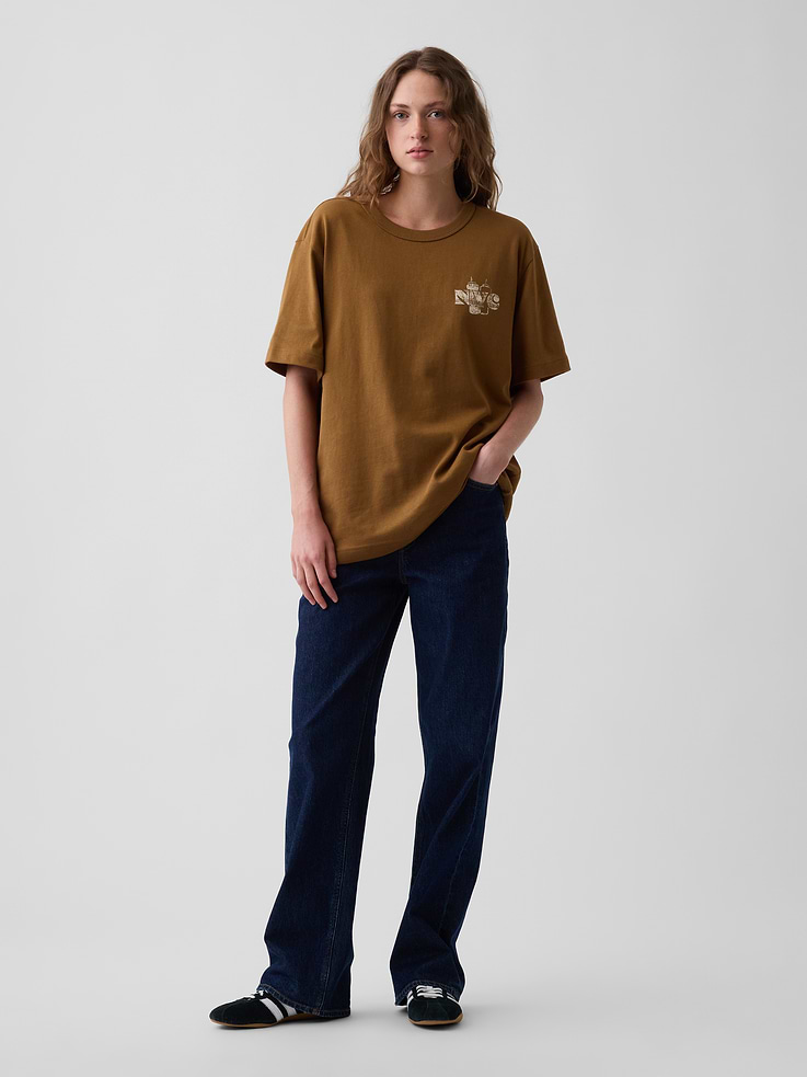 Image number 5 showing, Heavyweight Relaxed Graphic T-Shirt