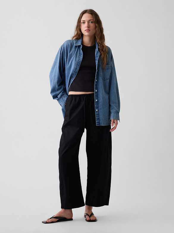 Denim Big Shirt