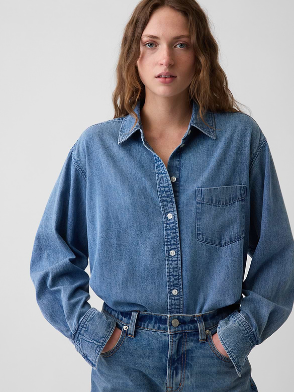 Denim Big Shirt