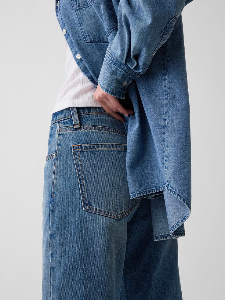 Image number 5 showing, Mid Rise Straight Taper Jeans