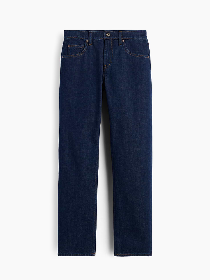 Image number 8 showing, Mid Rise Straight Taper Jeans