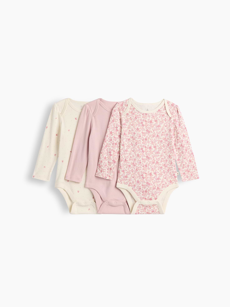 Image number 1 showing, Baby Bodysuit (3-Pack)