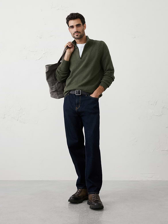 Cozy Quarter-Zip Sweater