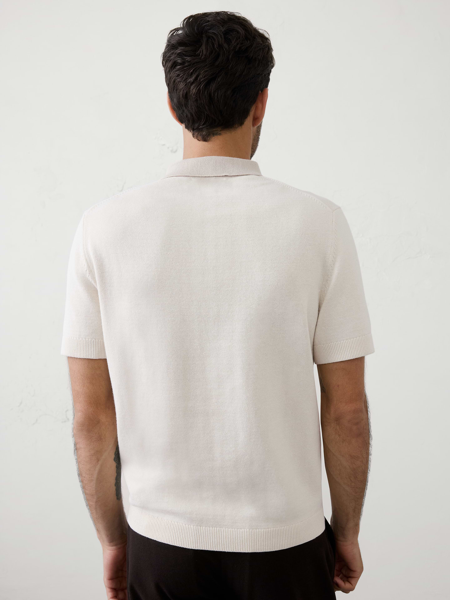 Image number 2 showing, Contrast-Placket Sweater Polo