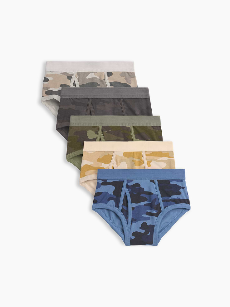 Image number 1 showing, Kids Briefs (5-Pack)