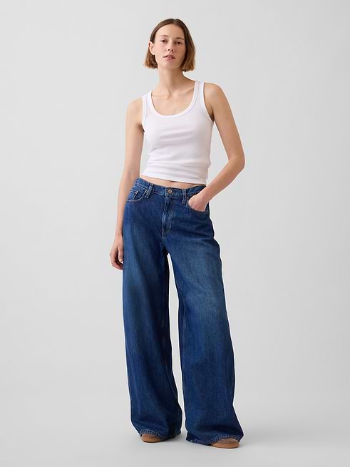 Low Slung Extra Baggy Jeans | Gap