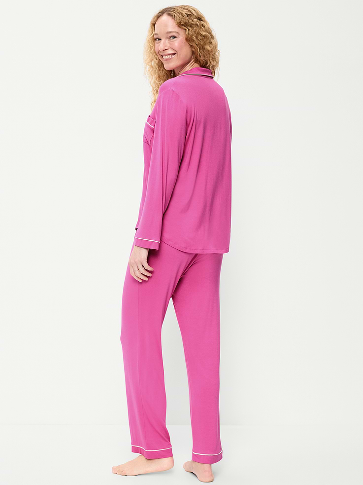 Image number 2 showing, Sunday Sleep Knit Jersey Pant Set