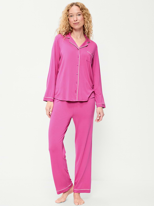 Sunday Sleep Knit Jersey Pant Set