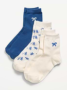 L'image numéro 1 présente Chaussettes courtes de fantaisie (paquet de 3 paires)