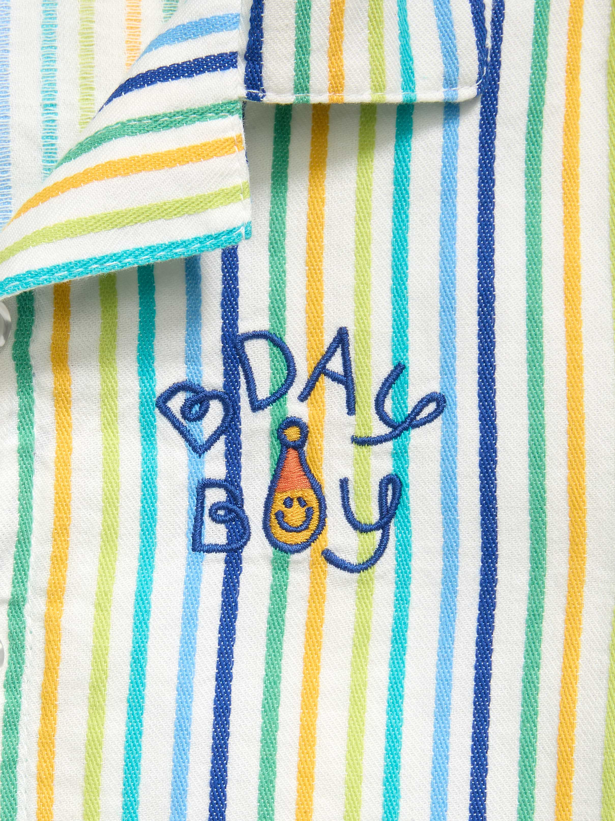 Image number 4 showing, Textured Embroidered Shirt and Shorts Set for Toddler Boys