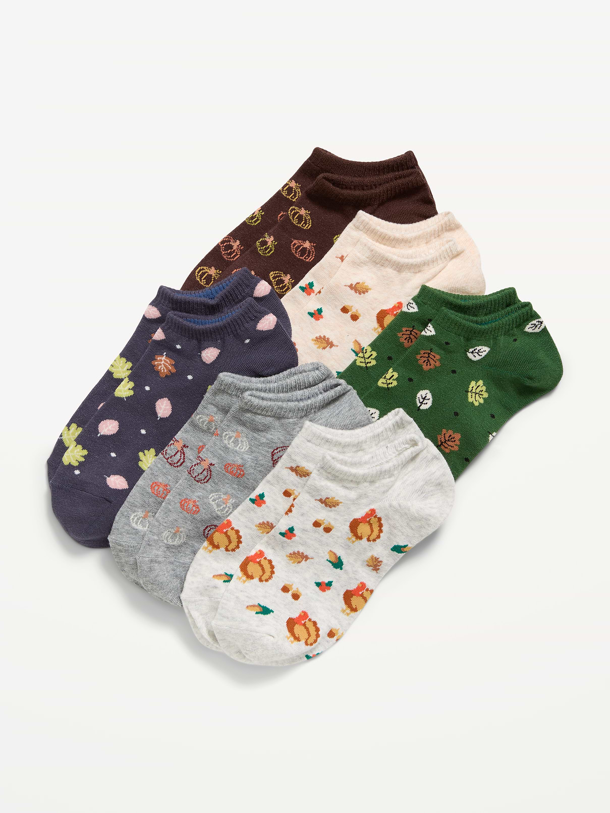 Image number 1 showing, Ankle Socks 6-Pack for Women