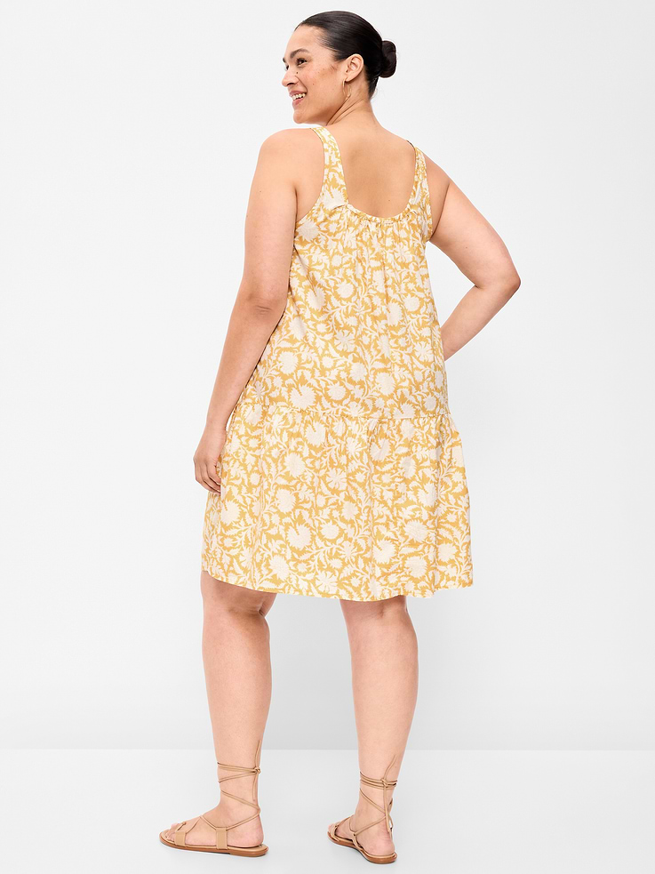 Image number 10 showing, Sleeveless Scoop-Neck Mini Swing Dress