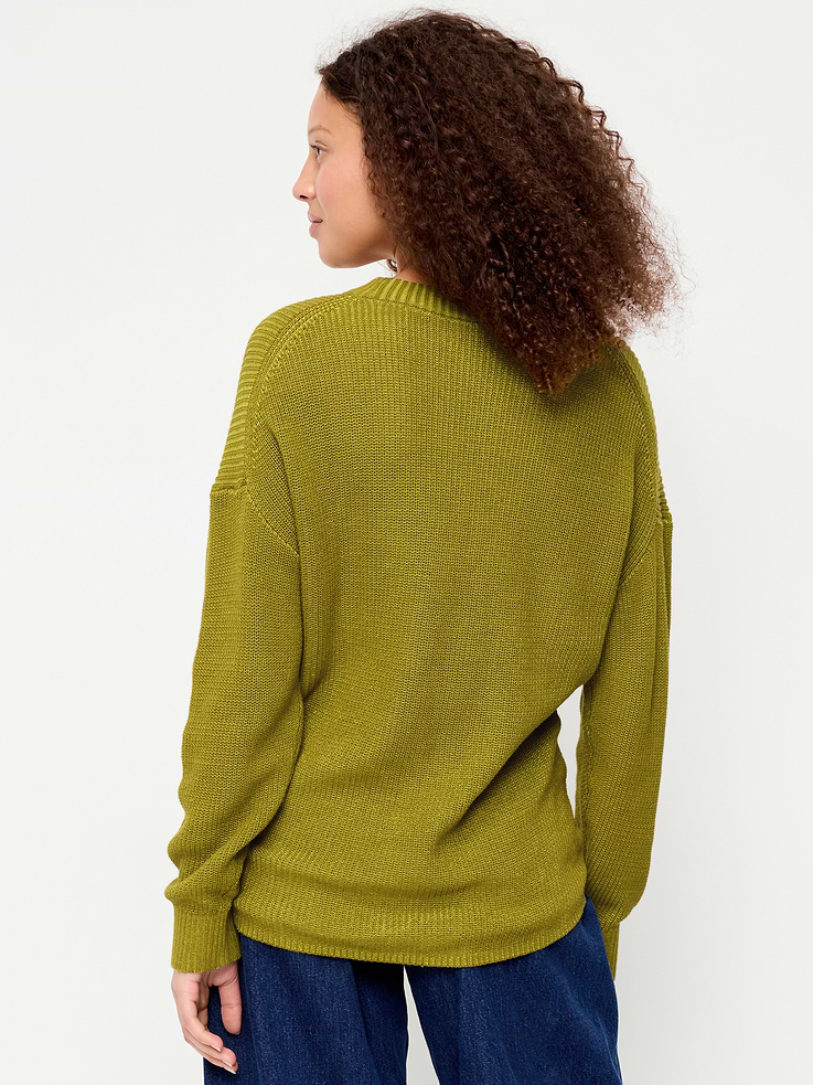 Image number 2 showing, Seaside Cotton Shaker Tunic Sweater