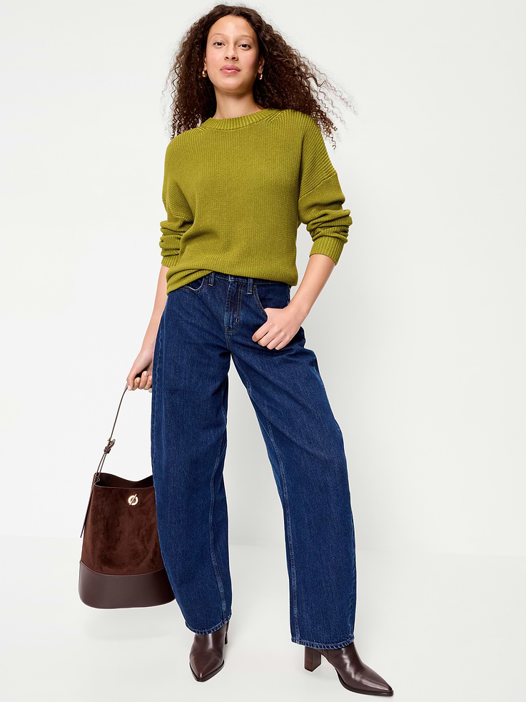Image number 3 showing, Seaside Cotton Shaker Tunic Sweater