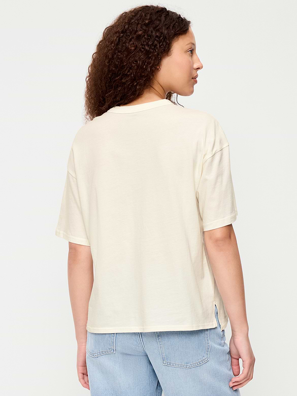 Yellowstone National Park Crew-Neck Oversized T-Shirt