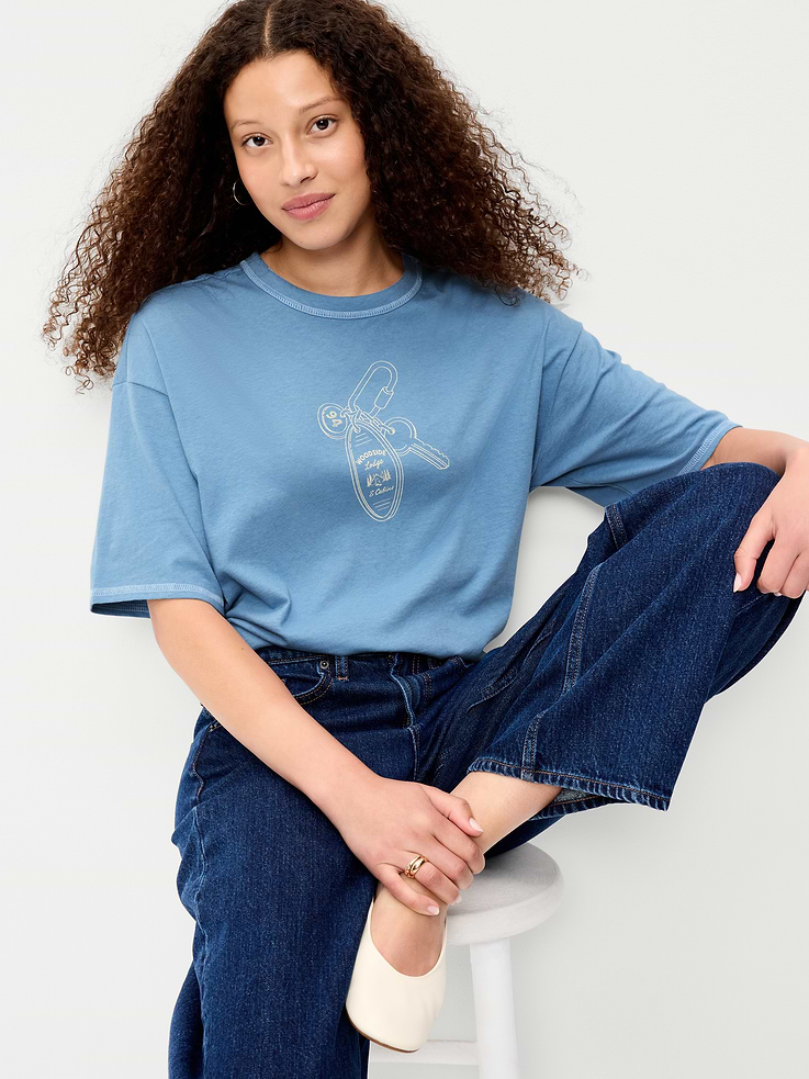 Image number 3 showing, Crew-Neck Graphic T-Shirt
