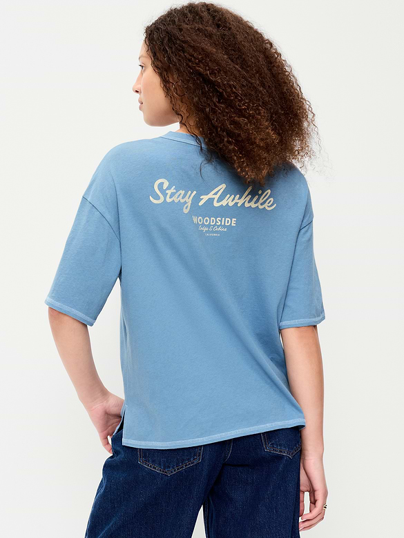 Crew-Neck Graphic T-Shirt