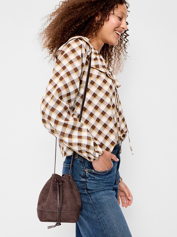 Small Drawstring Pouch Bag