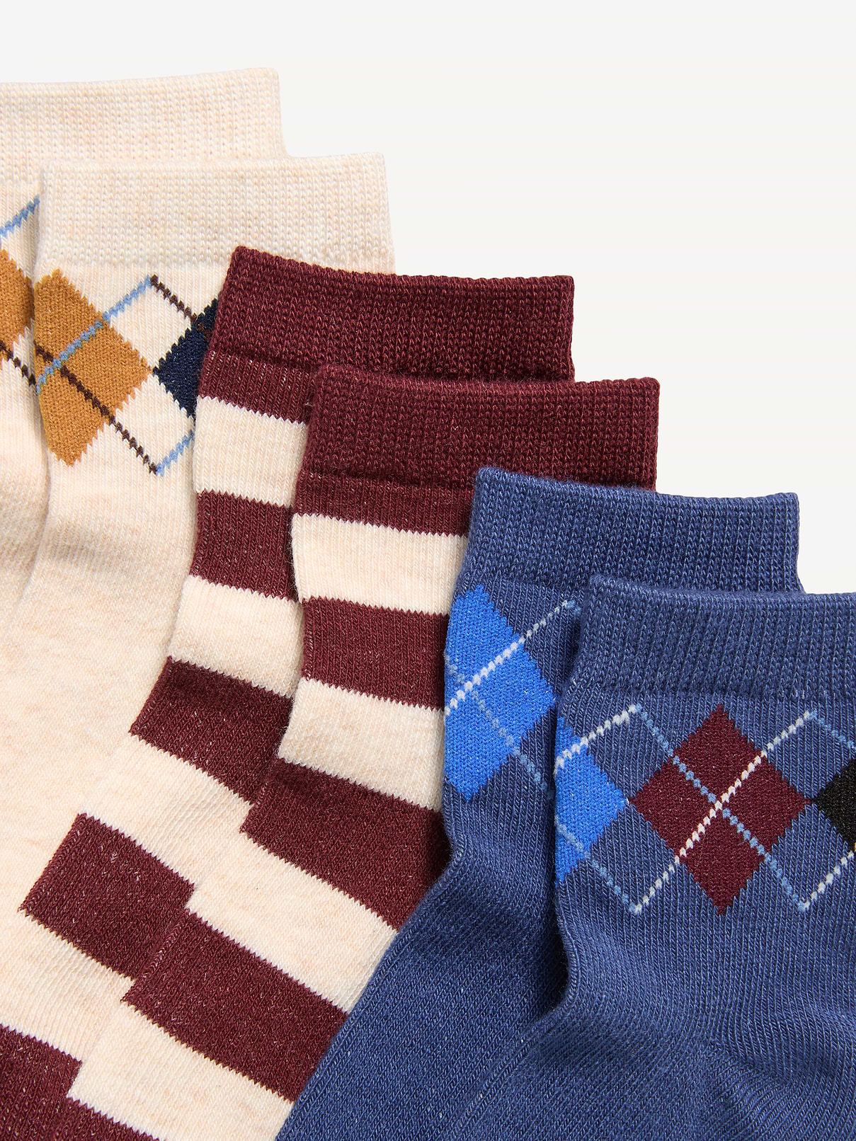 Image number 2 showing, Crew Socks 3-Pack for Toddler & Baby