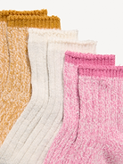 Image number 2 showing, Marled Crew Socks 3-Pack for Toddler & Baby