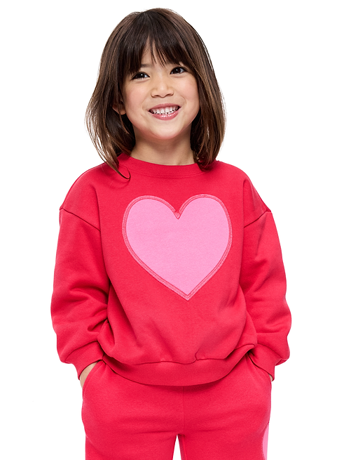 Oversized Oversized Long-Sleeve Graphic Sweatshirt for Toddler Girls on clearance at Old Navy — 50% off