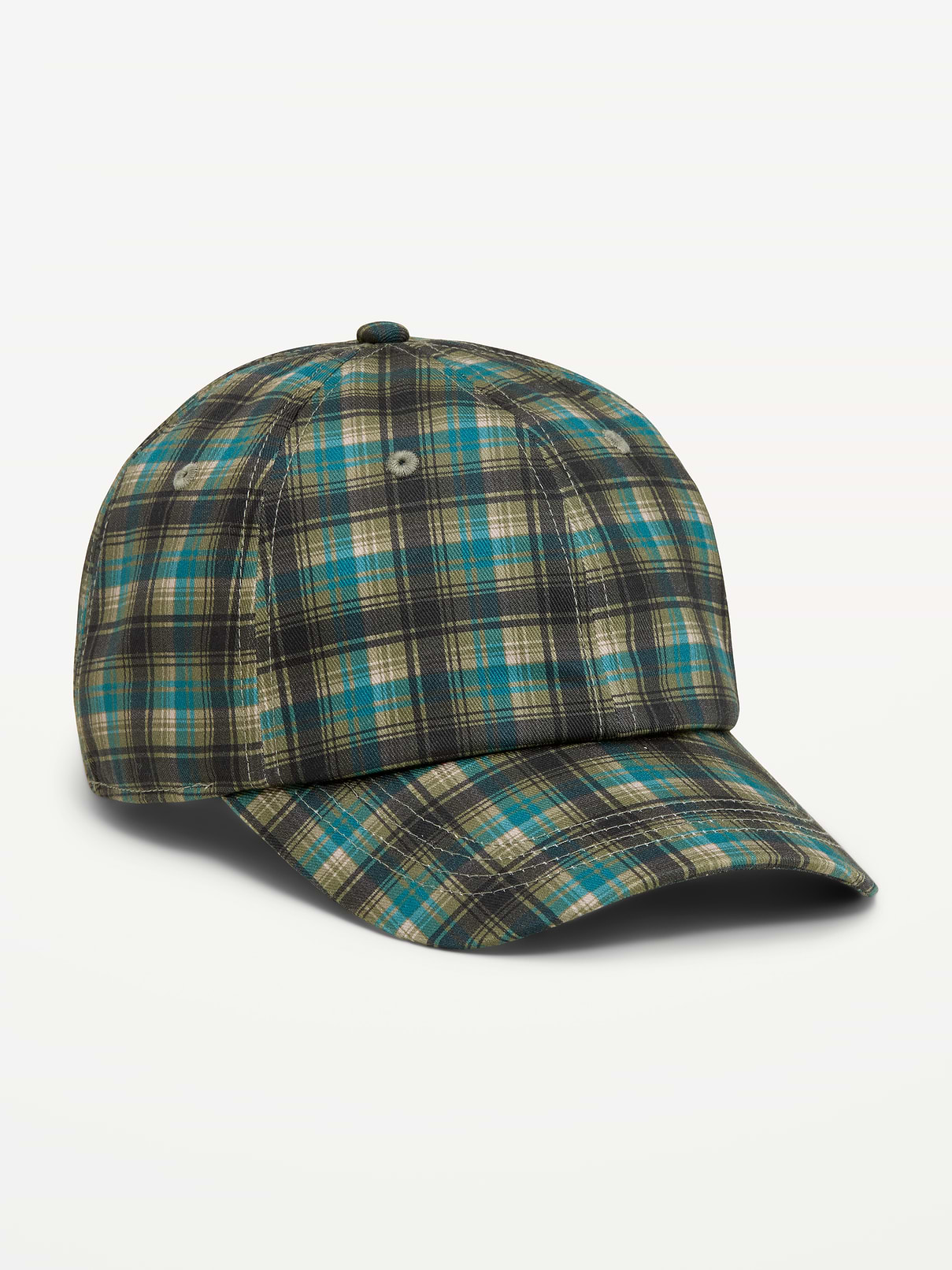 Image number 1 showing, Plaid Baseball Hat for Men