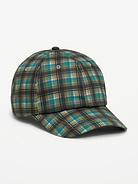Image number 1 showing, Plaid Baseball Hat for Men