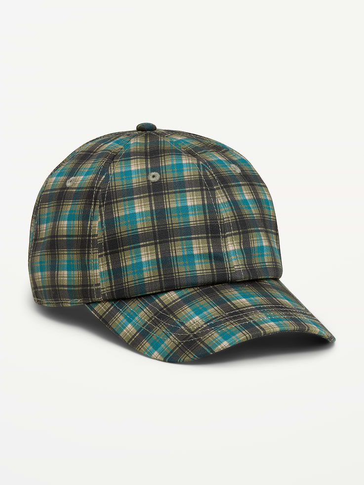 Image 1 of 1, need fabric %, button at crown, embroidered eyelets, curved visor, Product #910021