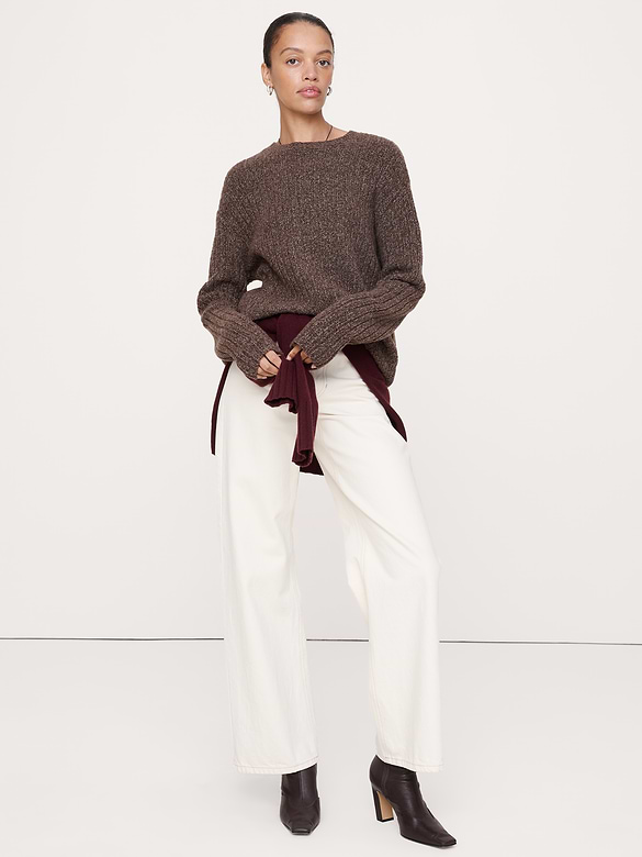 Archive Reissue Bouclé Ribbed Sweater