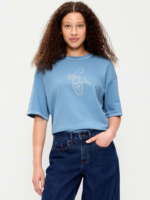 Crew-Neck Graphic T-Shirt