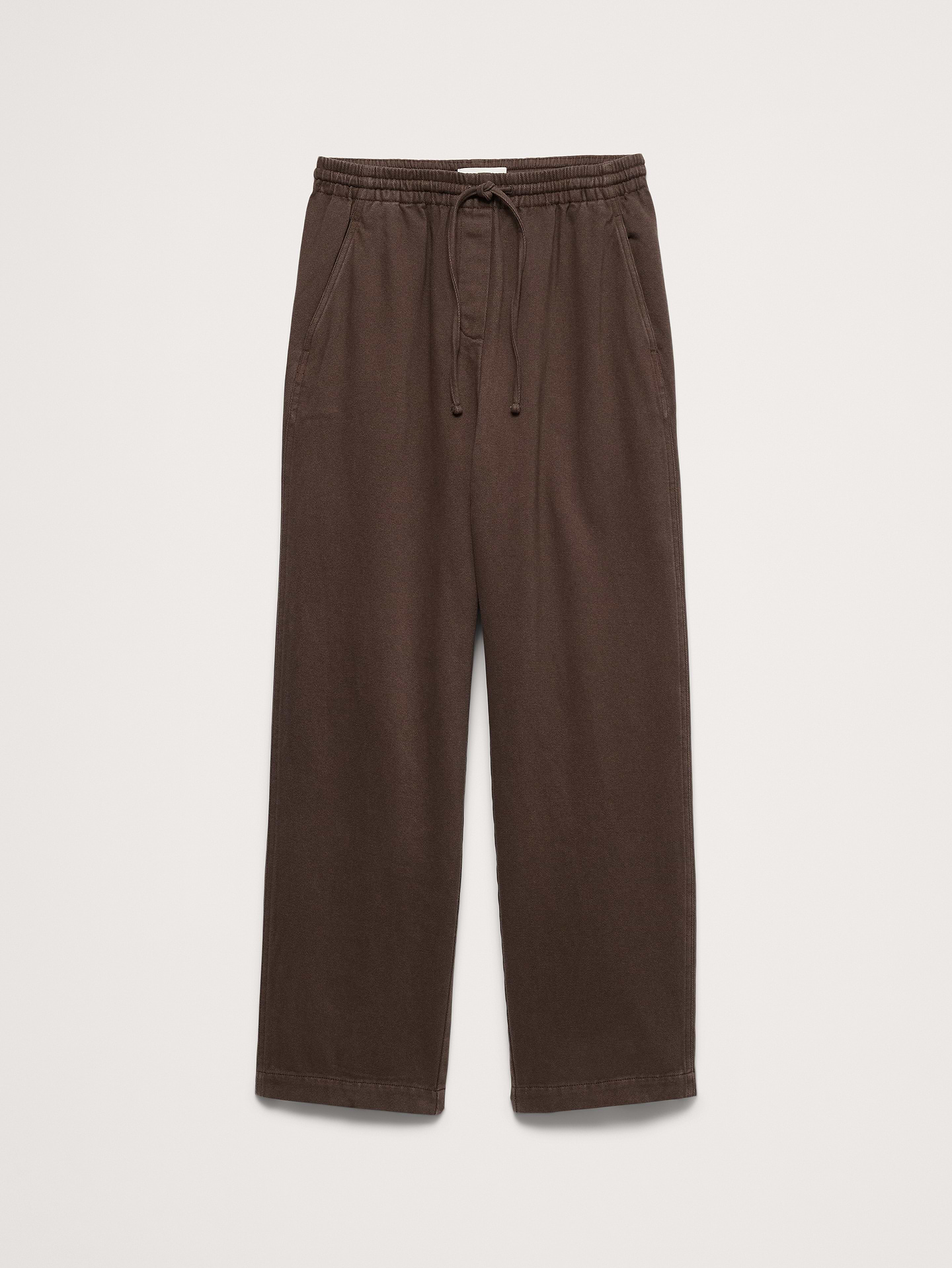 L'image numéro 8 présente Pantalon à jambe droite en coton Escapade