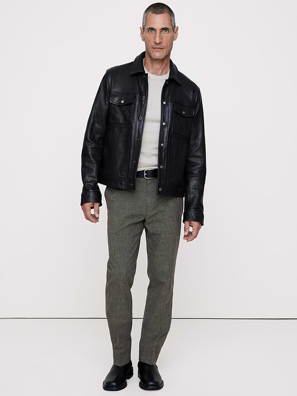 Slim Wrinkle-Resistant Dress Pant