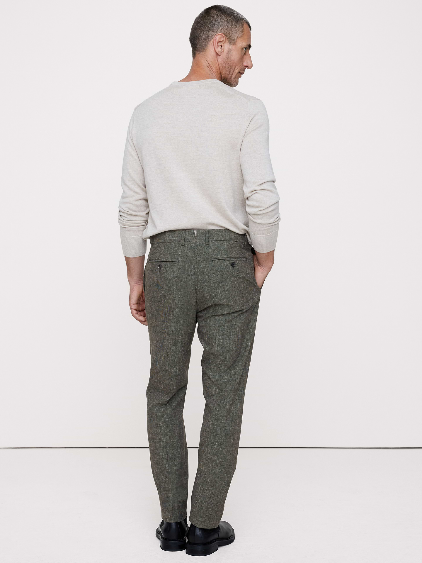 Image 2 of 8, Slim Wrinkle-Resistant Dress Pant