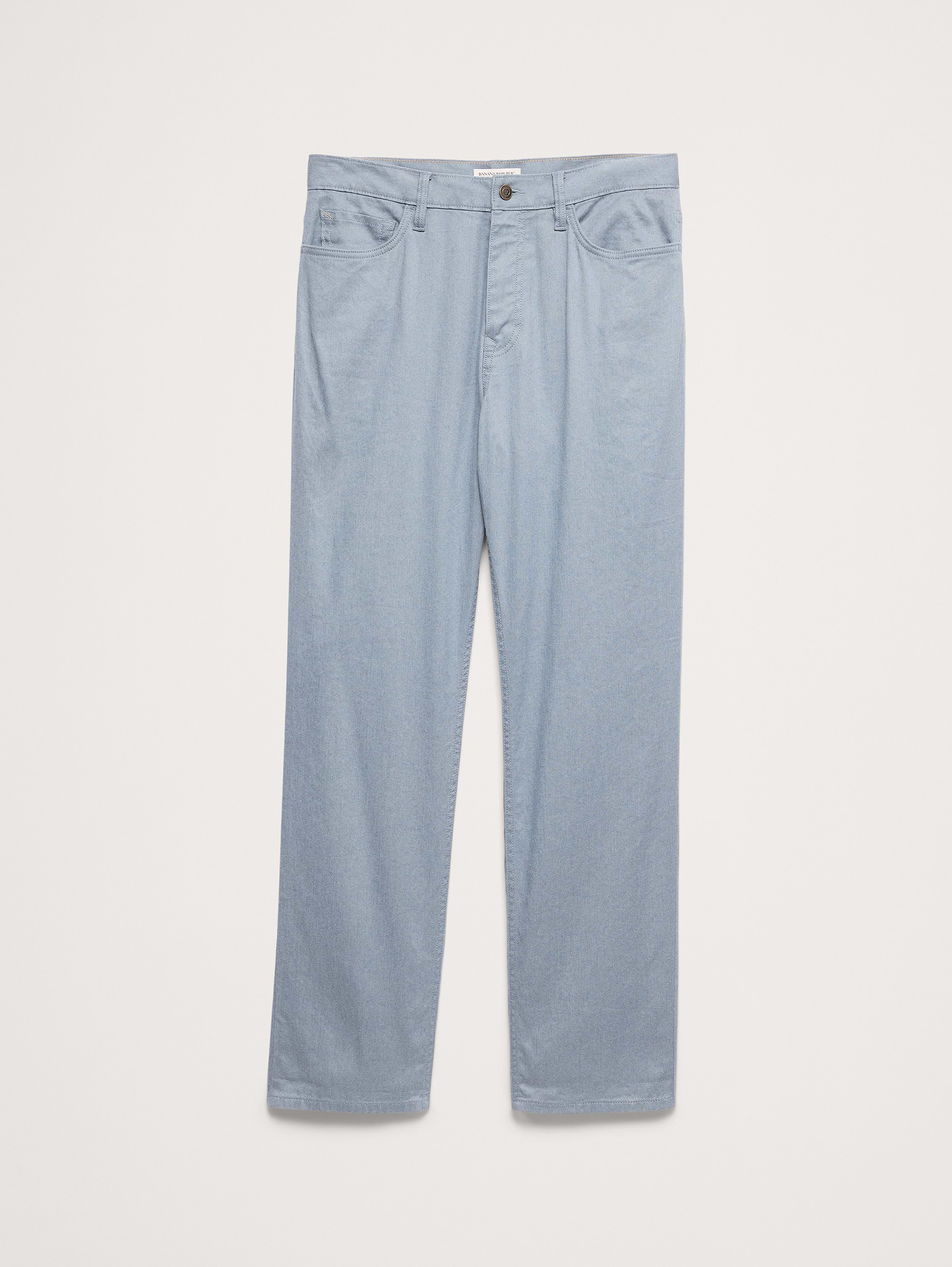 L'image numéro 7 présente Pantalon Voyageur droit en lin et coton
