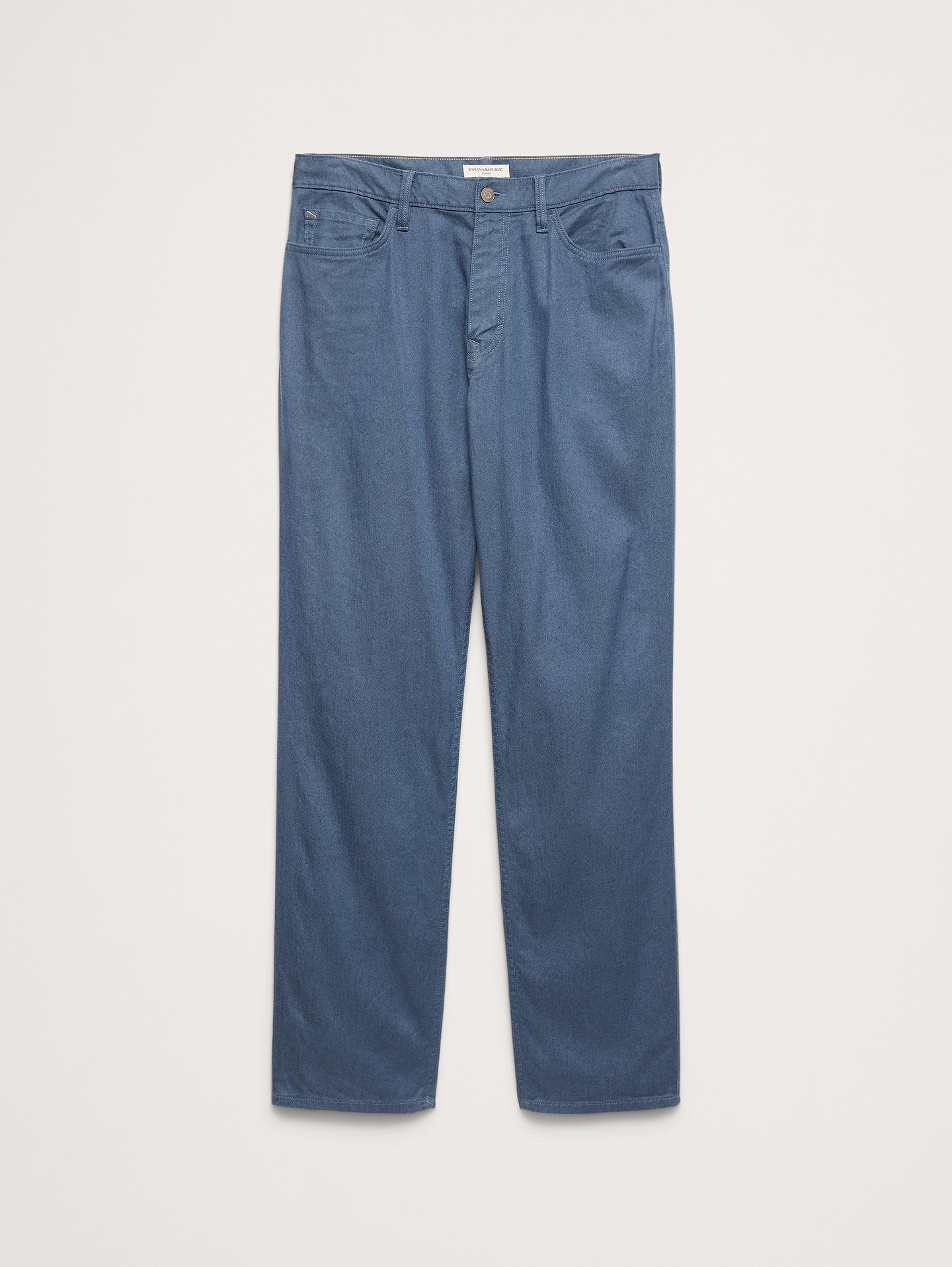 L'image numéro 4 présente Pantalon Voyageur droit en lin et coton