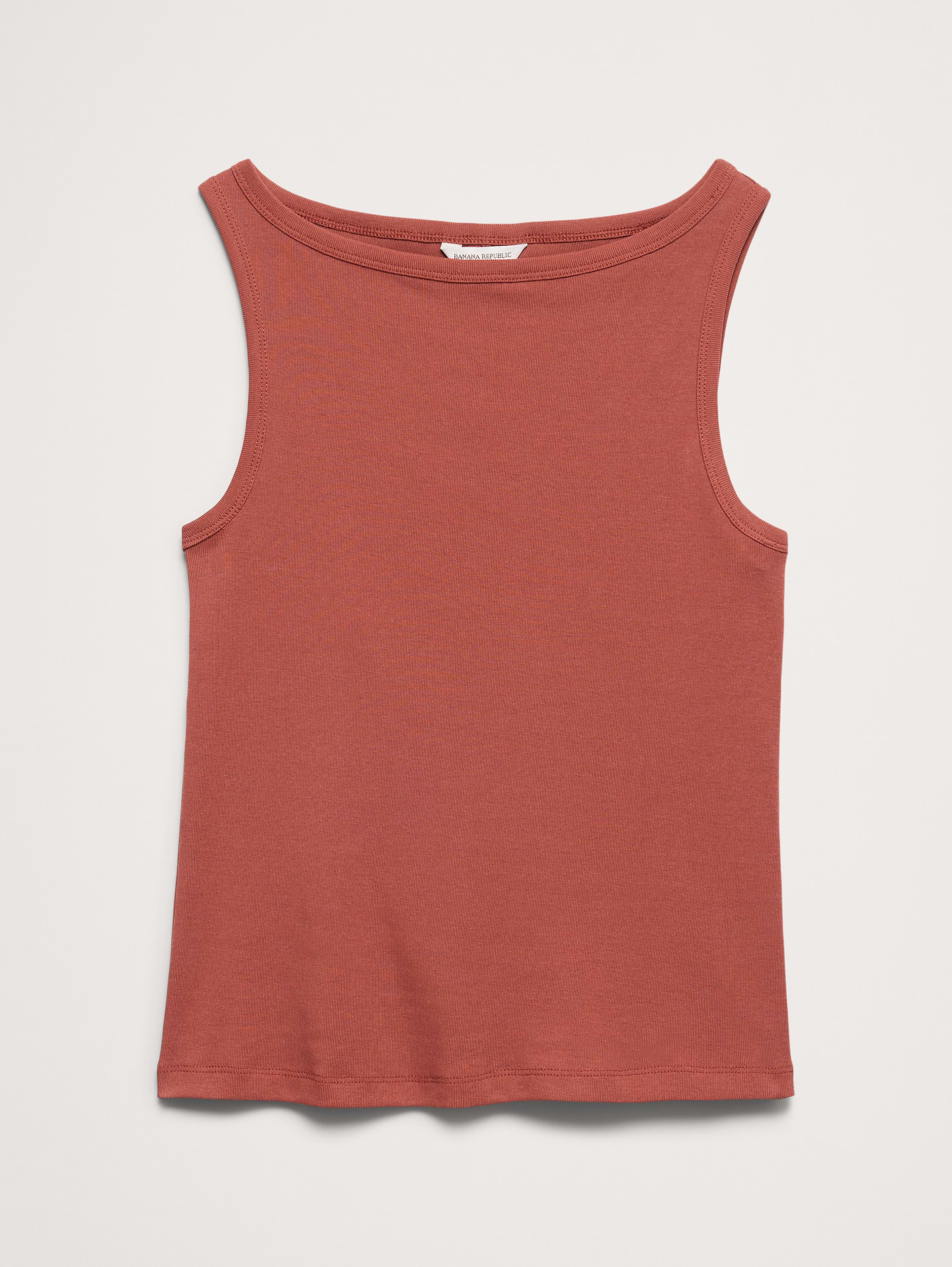 L'image numéro 4 présente Camisole minimaliste en coton