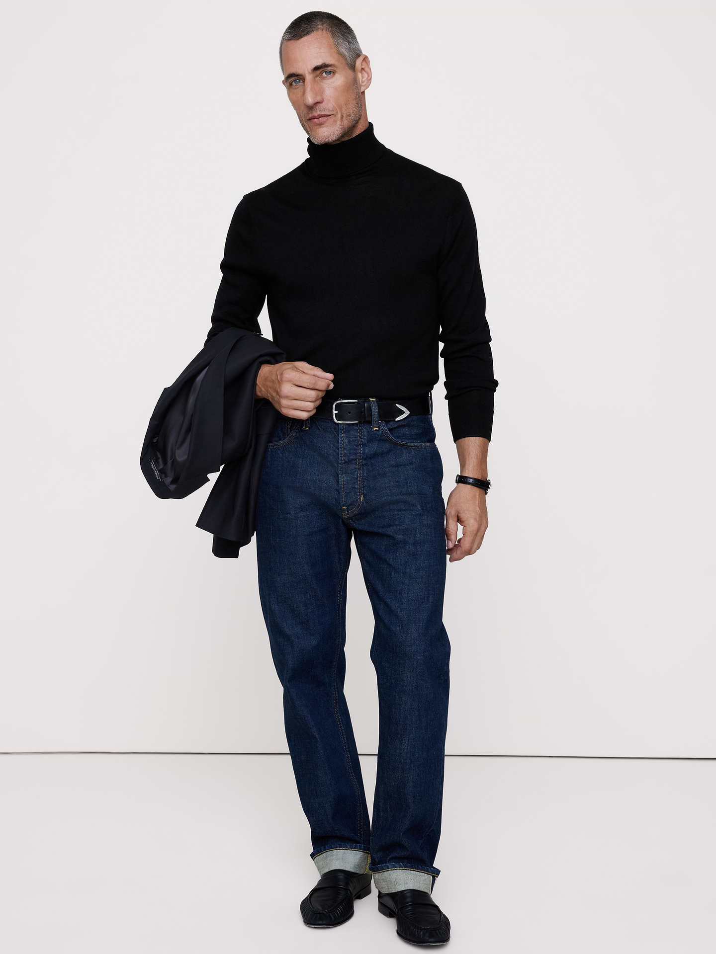 Image number 1 showing, Merino Turtleneck Sweater
